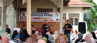 Reses di Marpoyan Damai, Nurul Ikhsan Dorong Revitalisasi Penangan Banjir yang Optimal