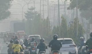 Asap Karhutla Ganggu Udara Pekanbaru, Warga Diminta Batasi Aktivitas Luar Rumah 
