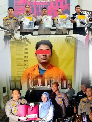 Kurang 6 Jam Pencuri Mobil Perawat RSUD Selasih Diringkus Polsek Pangkalan Kerinci 