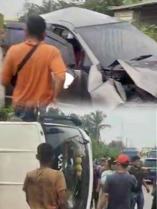 HUT ke-71 Lalu Lintas, Kecelakaan di Pelalawan Meningkat, Satlantas Pasang Spanduk Imbauan