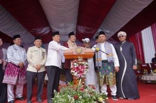  Gubernur Riau dan Menteri Agama Resmikan Institut Islam Internasional Basma di Rohul
