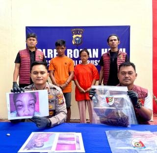 Kedua Orang Tua Aniaya Anak Kandung Usia Enam Tahun Diamankan Polsek Bonai Darussalam
