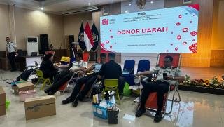 Imigrasi Pekanbaru Gelar Donor Darah dan Cek Kesehatan Gratis, Kepedulian Kemanusian