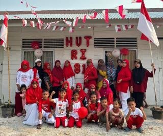 Meski Gang Buntu, Semangat NKRI Warga Al Huda Tetap Membara Lewat Lomba HUT RI