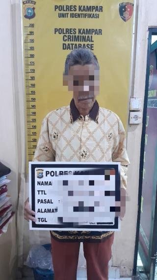 Alamak! Kakek Ini Tega Nodai 2 Orang Cucu Tirinya yang Masih Bocah