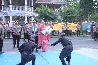 AKBP Fahrian Tinggalkan Segudang Prestasi, AKBP Eka Resmi Jabat Kapolres Inhu ke-48