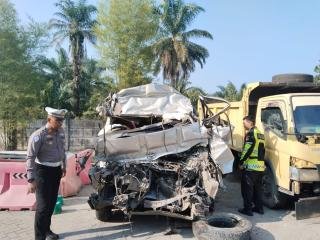 Sopir Diduga Microsleep, Lima Penumpang Hiace Meninggal Dunia