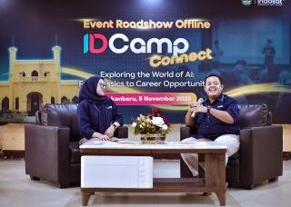 Dorong Talenta Muda Menuju Indonesia sebagai AI Nation, Indosat Gelar IDCamp Connect di Unri