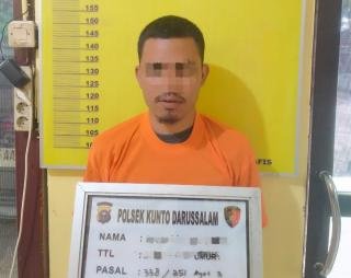 Pukul Kepala Warga dengan Shockbreaker hingga Tewas, Pria Ini Ditangkap Polsek Kunto Darussalam