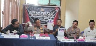 Komitmen Berantas Narkoba, Polres Rohil Sikat Para 