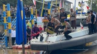 Irjen Herry Resmikan Kapal Patroli Cepat 