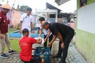 Dikelola WBP, Kolam Budidaya Lapas Kelas IIA Pekanbaru Hasilkan Dua Ton Ikan Patin