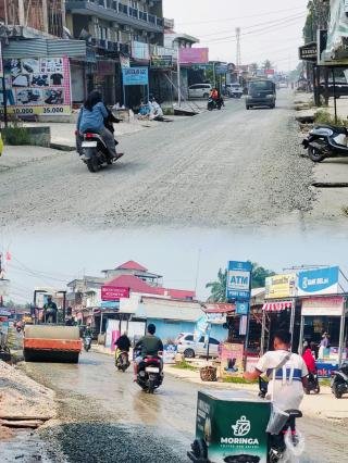 Imbas Debu Akibat Penimbunan Jalan Pemda, UMKM Makanan dan Minuman Merugi