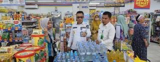 Antisipasi Produk Kedaluwarsa, Camat Sentajo Raya dan Kopdagrin Sidak Sejumlah Minimarket