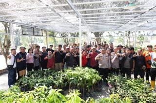 Polda Riau Hadirkan Bank Pohon sebagai Ruang Edukasi Terpadu untuk Umum
