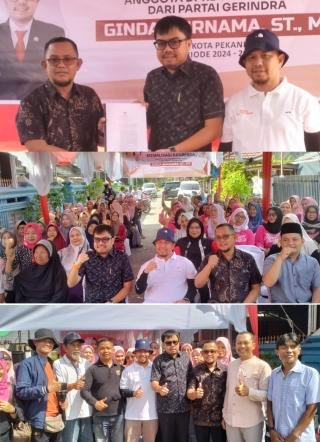 Sosialisasi Ranperda, Anggota DPRD Riau Ginda Burnama Siap Perjuangankan Tanah Milik Warga 