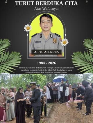 Apendra Gugur saat Kawal Malam Takbiran Diberi KPLB, Kapolda Riau: Jadi Warisan Abadi