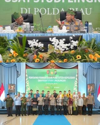 Polda Riau Perkuat Green Policing Lewat Pusat Studi Kepolisian dan Lingkungan, Libatkan Ini