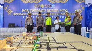 Dirlantas Cek Kesiapan Pos Pam dan Yan, Ingatkan Masyarakat Hubungi Layanan Darurat 