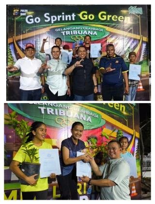 Go Sprint Go Green Seri V Berikan Dampak Bagi UMKM, Pedagang: Terima Kasih Kapolda Riau 