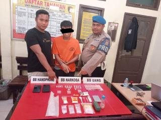 Tak Jera, Residivis Narkoba Kembali Ditangkap Polsek Rambah Hilir saat Edarkan Sabu