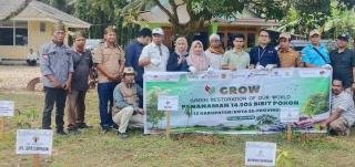 Tanam Pohon Bersama SKK Migas, Ketua Laskar RMRB Rohul: Mari Lestarikan Lingkungan