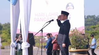 Pimpin Upacara Harlah Pancasila, Wako Agung: Jadikan Pancasila Pedoman Etos Kerja ASN 