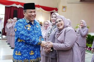 Pj Gubri SF Haryanto Ajak BKOW Riau Sukseskan Program Pemerintah 