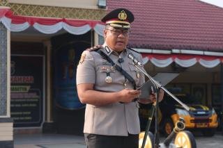 Pimpin Upacara Hari Juang Polri, Kapolres Kampar : Tingkatkan Profesionalisme Demi Masyarakat