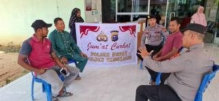 Jumat Curhat Polsek Rupat Sambangi Puskesmas: Warga Keluhkan Kenakalan Remaja-Pencurian