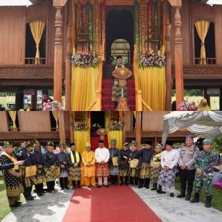 Gubri Abdul Wahid Resmikan Kembali Istana Kerajaan Rokan: Destinasi Wisata Budaya 
