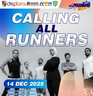 Event Lari Nasional Pekanbaru 10K Digelar Desember, Ini Link Pendaftarannya