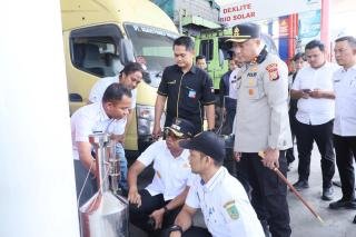 Kapolres Rohil Bersama Wabup Cek Stok BBM dan Elpiji, Ini Hasilnya