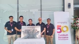 Presiden Direktur Resmikan Gedung Baru Astragraphia di Pekanbaru
