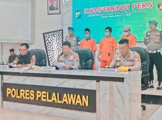 Turunkan Ahli, Polres Pelalawan Lengkapi Berkas Tiga Pelaku Karhutla