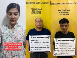 Polda Riau Bongkar Sindikat Narkoba Lintas Provinsi dan Tempat Hiburan Malam di Pekanbaru