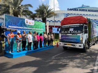 Polda Riau Kirim 60 Ton Bantuan Kemanusian untuk Warga Terdampak Bencana di NTT