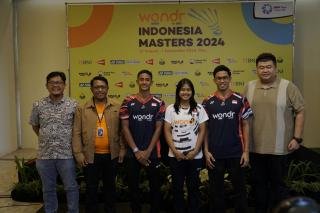 Wondr by BNI Indonesia Masters 2024 Diikuti 291 Atlet Bulutangkis dari 17 Negara