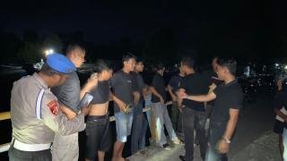 Polsek Tanah Merah Tingkatkan Intensitas Patroli KRYD, Jaga Kamtibmas Tetap Kondusif