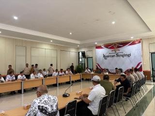 Tegas... Wakapolda ke Kuansing Bawa Pasukan Berantas Penambangan Emas Tanpa Izin