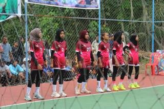 Tak Terbendung, Tim Voli Putri Sungai Batang A Sabet Juara Piala Bergilir Region Timur