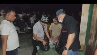 Susur Kawasan Rawan Narkoba, Polresta Pekanbaru Disaksikan RT Amankan Pria Miliki Sabu
