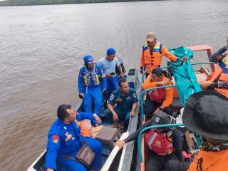 Anak Pembawa Buah Kelapa Hilang di Sungai Kuala Anak Mandah, Basarnas Langsung Bergerak