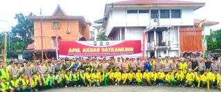 Kapolda Riau Pimpin Apel Akbar Satkamling dan Pembacaan Ikrar, Ini Poinnya