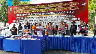 Polda Riau: Aset Rumah Bandar Narkoba yang Disita Dijadikan Gudang Transit Ratusan Kg Sabu