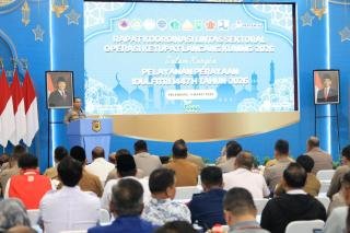 Lintas Sektoral Bahas Persiapan OKLK 2026, Kapolda Riau Singgung Situasi Geopolitik Global 