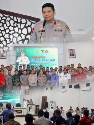 Makan Siang Bersama Wartawan, Kapolres Pelalawan: Kasi Humas Harus Berikan Informasi ke Media