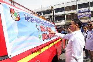 Pemko Launching Nomor Pengaduan Damkar, Pastikan Penanganan Cepat 