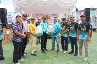 Ribuan Peserta Antusias Mancing Bersama Bupati Kuansing, Tepian Narosa Tumpah Ruah