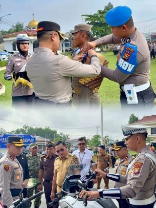 Kapolres Pelalawan Pimpin Operasi Patuh LK 2026, 10 Pelanggaran Jadi Sasaran 